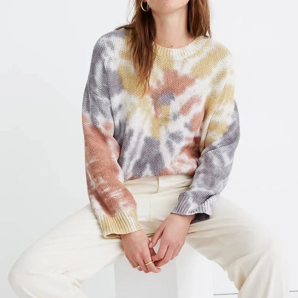 🌸Madewell | Westfield Tie Dye Sweater - Picture 1 of 10